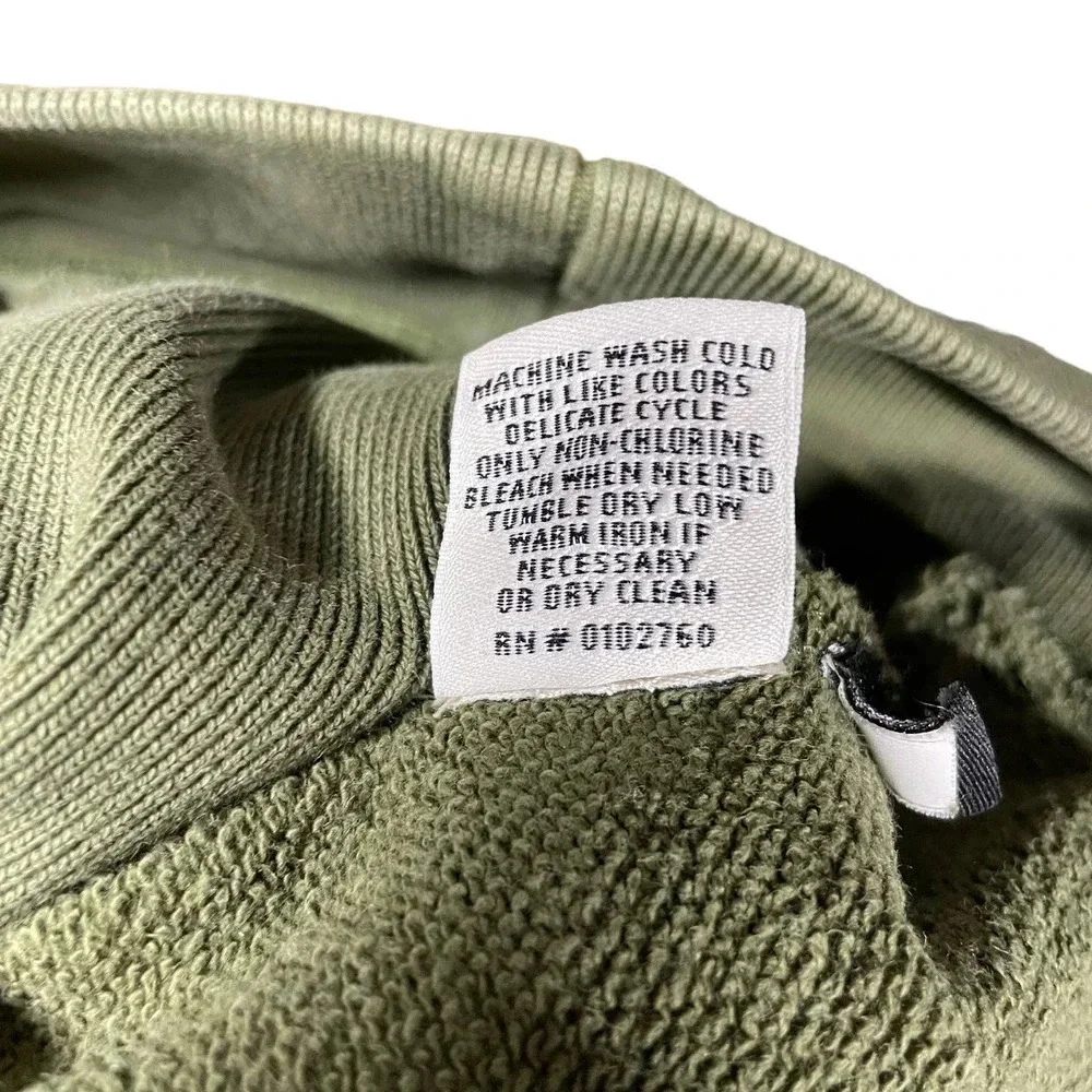Jack Spade Men's Olive Green‎ Crewneck Pullover Sweatshirt Size Medium